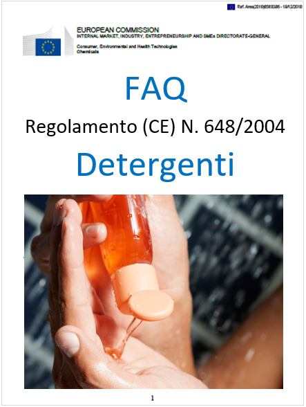 FAQ Regulation  EC  No 648 2004 on detergents