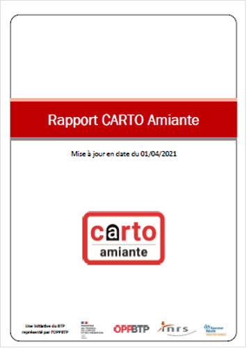 Rapport CARTO Amiante INRS 2021