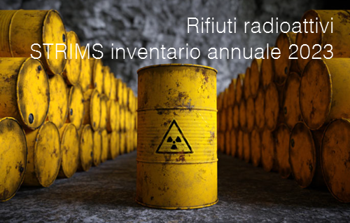 Rifiuti radioattivi   STRIMS inventario annuale 2023