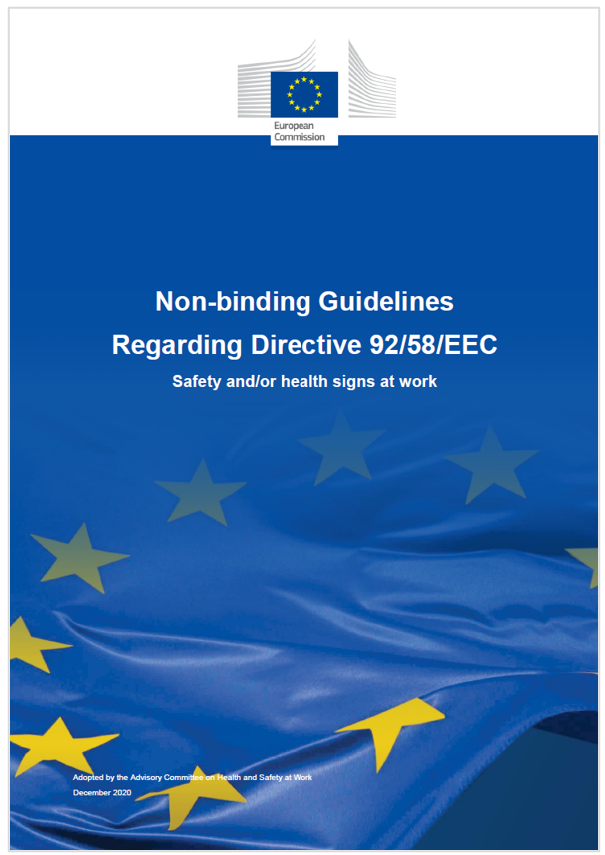 Non binding guidelines regarding directive 92 58  ECC   ISO 7010