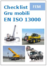 Check list FEM Gru mobili EN ISO 13000