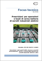 Focus Tecnico locali carica batteria