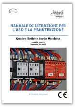 Manuale quadro elettrico bordo macchine