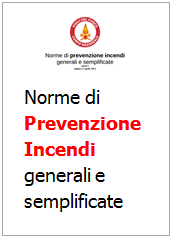 Norme Prevenzione Incendi generali e semplificate