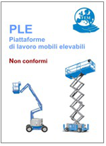 PLE Piattaforme lavoro elevabili non conformi