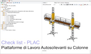 Piattaforme lavoro autosollevanti PLAC