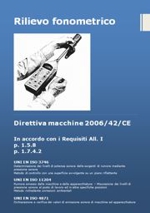 Relazione fonometrica Direttiva macchine