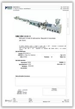 Valutazione Rischi EN 1114-3