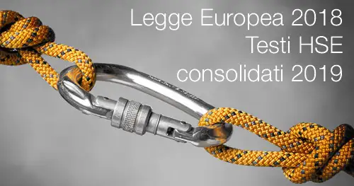 Legge europea 2018 Legge europea 2018