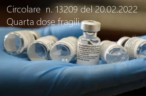 Circolare Ministero della Salute n 13209 del 20 febbraio 2022 Circolare Ministero della Salute n 13209 del 20 febbraio 2022