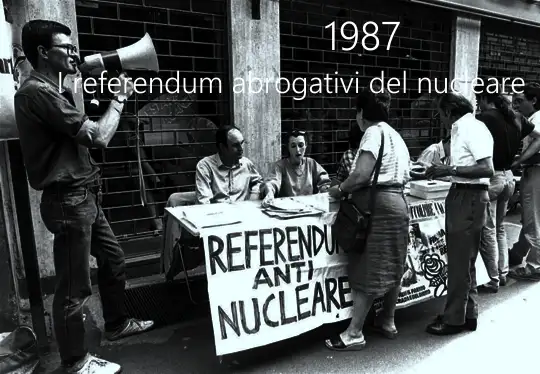I referendum abrogativi del nucleare del 1987 I referendum abrogativi del nucleare del 1987