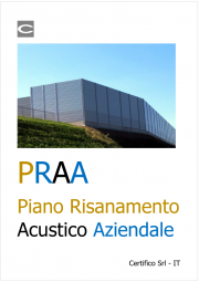 PRAA: Piano di Risanamento Acustico Aziendale