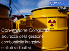 Convenzione congiunta sicurezza combustibile esaurito e rifiuti radioattivi