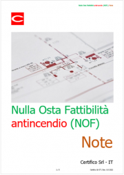 Nulla Osta di Fattibilità antincendio (NOF) / Note