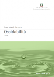 Parametri indicatori qualità nelle acque - Ossidabilità Parametri indicatori qualità nelle acque - Ossidabilità