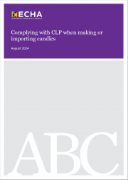 Complying with CLP when making or importing candles Complying with CLP when making or importing candles