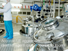 Accordo UE aggiornamento direttiva agenti cancerogeni e mutageni | Sostanze reprotossiche