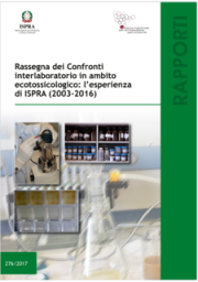 Rassegna dei confronti interlaboratorio in ambito ecotossicologico