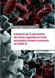 Indicazioni prevenzione del rischio Legionella nei riuniti odontoiatrici