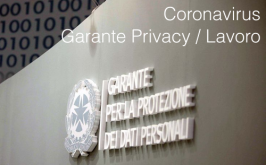 Coronavirus: Garante Privacy e raccolta dei dati Lavoratori