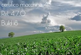 Certifico Macchine 4 (Rel. 4.7.0 Build 18) - Patch 02 