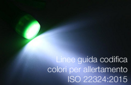 UNI ISO 22324:2019 | Linee guida codifica colori per allertamento