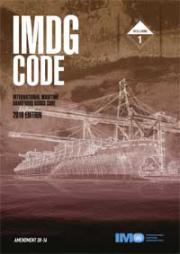IMDG Code, 2016 Edition Amendment 38-16 IMDG Code, 2016 Edition Amendment 38-16