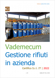 Vademecum Gestione rifiuti in azienda