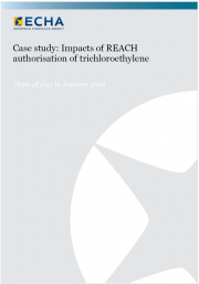 Impacts of REACH authorisation of trichloroethylene Impacts of REACH authorisation of trichloroethylene