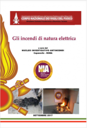 Gli incendi di natura elettrica