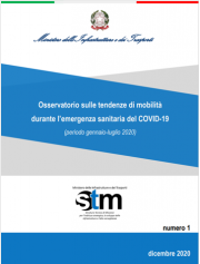 Osservatorio tendenze di mobilità durante l'emergenza sanitaria COVID-19