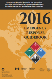 Emergency Response Guidebook 2016