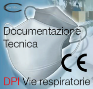 Documentazione tecnica DPI Vie respiratorie Documentazione tecnica DPI Vie respiratorie