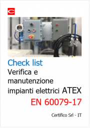 EN 60079-17: Verifica e manutenzione impianti elettrici ATEX