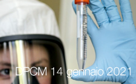 DPCM 14 Gennaio 2021 DPCM 14 Gennaio 2021