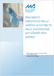 ANMA | Criteri per la fattibilità delle vaccinazioni in azienda