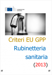 Criteri EU GPP Rubinetteria sanitaria