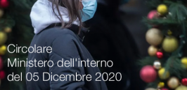 Circolare Ministero dell'interno del 05 Dicembre 2020