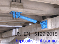 UNI EN 15129:2018 Dispositivi antisismici