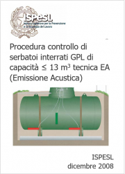 Controllo periodico decennale serbatoi interrati GPL metodo EA