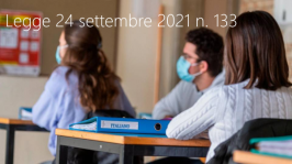 Legge 24 settembre 2021 n. 133