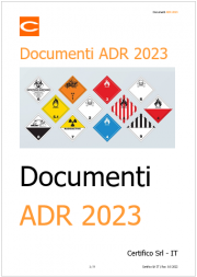 Documenti ADR 2023