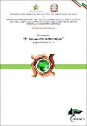 5° relazione semestrale sulle bonifiche delle discariche abusive 5° relazione semestrale sulle bonifiche delle discariche abusive