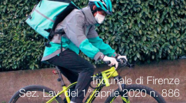 Tribunale di Firenze Sez. Lav. del 1° aprile 2020 n. 886