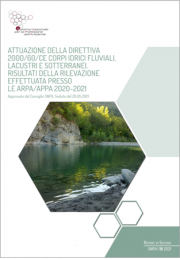 Report SNPA n. 19/2021 | Attuazione della Direttiva 2000/60/CE