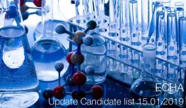 ECHA: Update Candidate list 15.01.2019 ECHA: Update Candidate list 15.01.2019