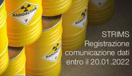 STRIMS - Registrazione e comunicazione dati entro il 20.01.2022 STRIMS - Registrazione e comunicazione dati entro il 20.01.2022
