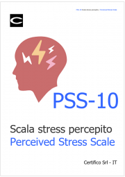 Scala dello stress percepito / Perceived Stress Scale (PSS-10) Scala dello stress percepito / Perceived Stress Scale (PSS-10)