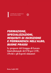 CTU, i Periti e gli Esperti stimatori / CNI 2022