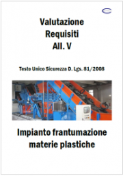 Relazione adeguamento Impianto All. V Testo Unico Sicurezza